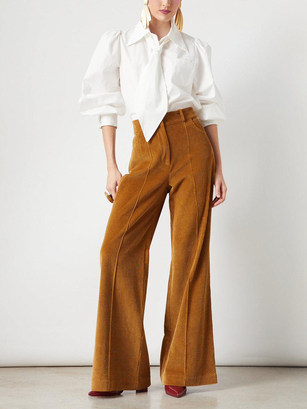 ELVIS BRANDY CORDUROY PANTS