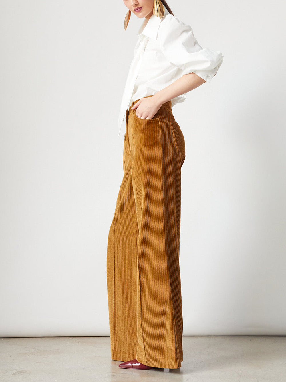 ELVIS BRANDY CORDUROY PANTS