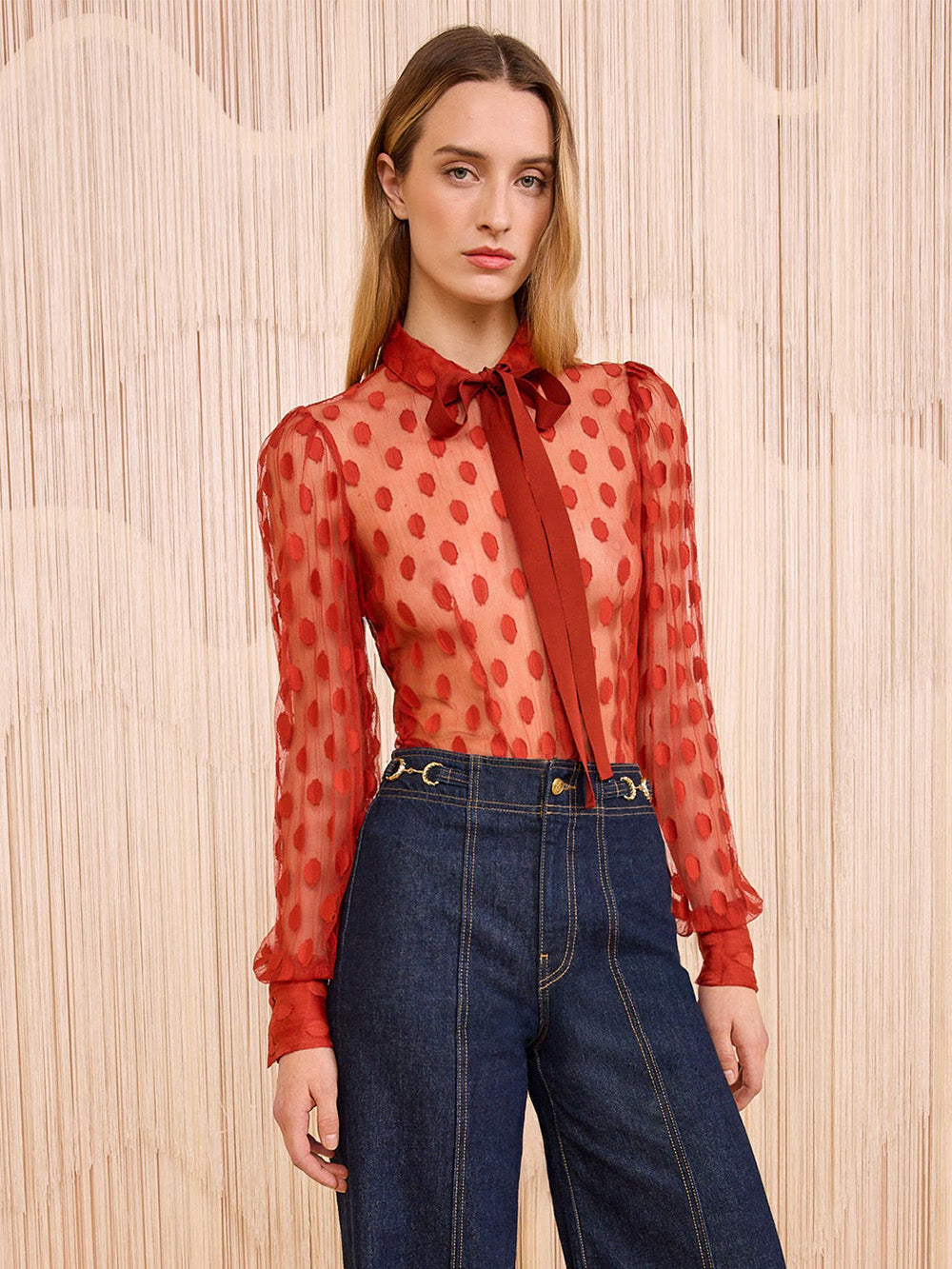 SORAYA PLUMETI BLOUSE