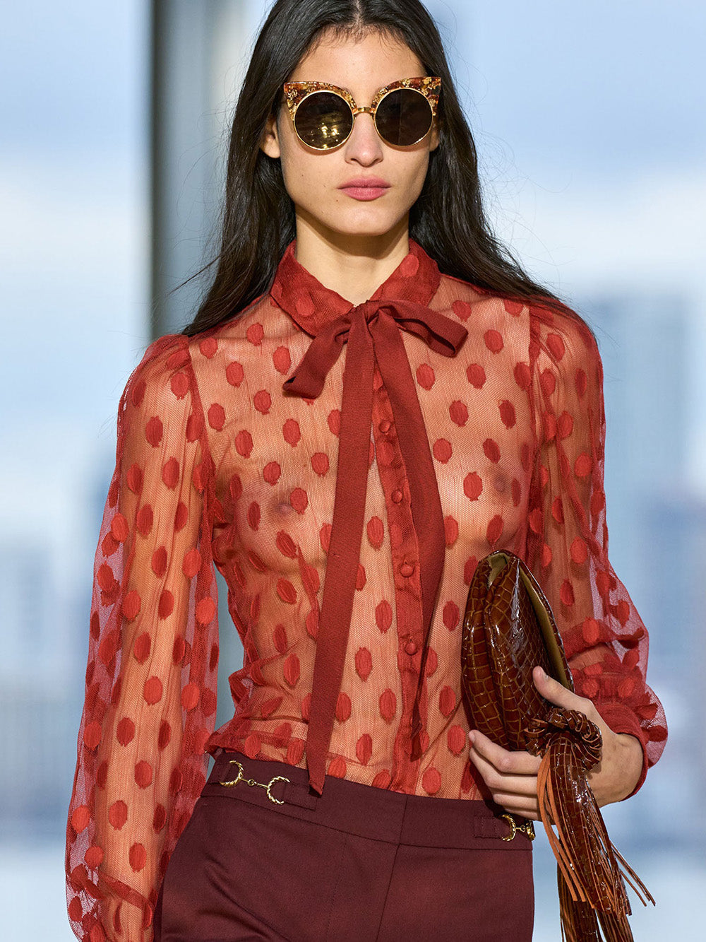 SORAYA PLUMETI BLOUSE