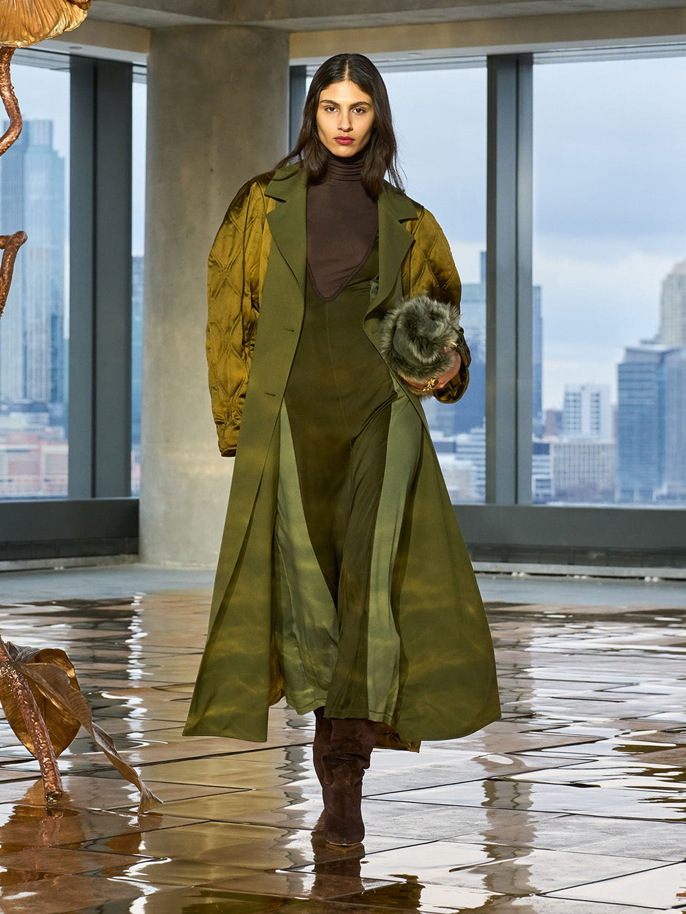 NAHLA MILITARY DRESS