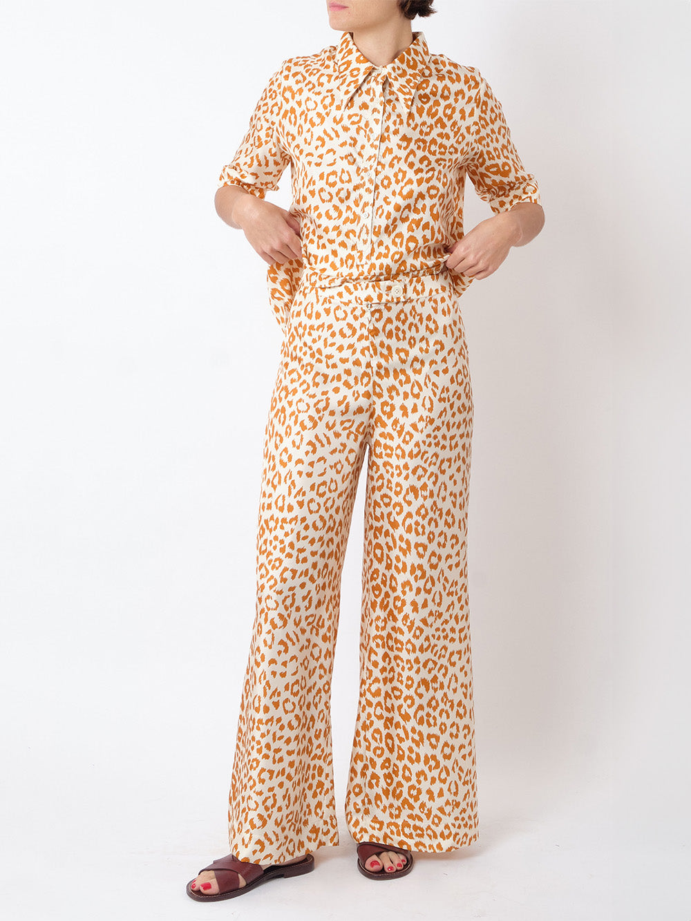 GIUDECCA PANTHER CAPUCCIO TROUSERS