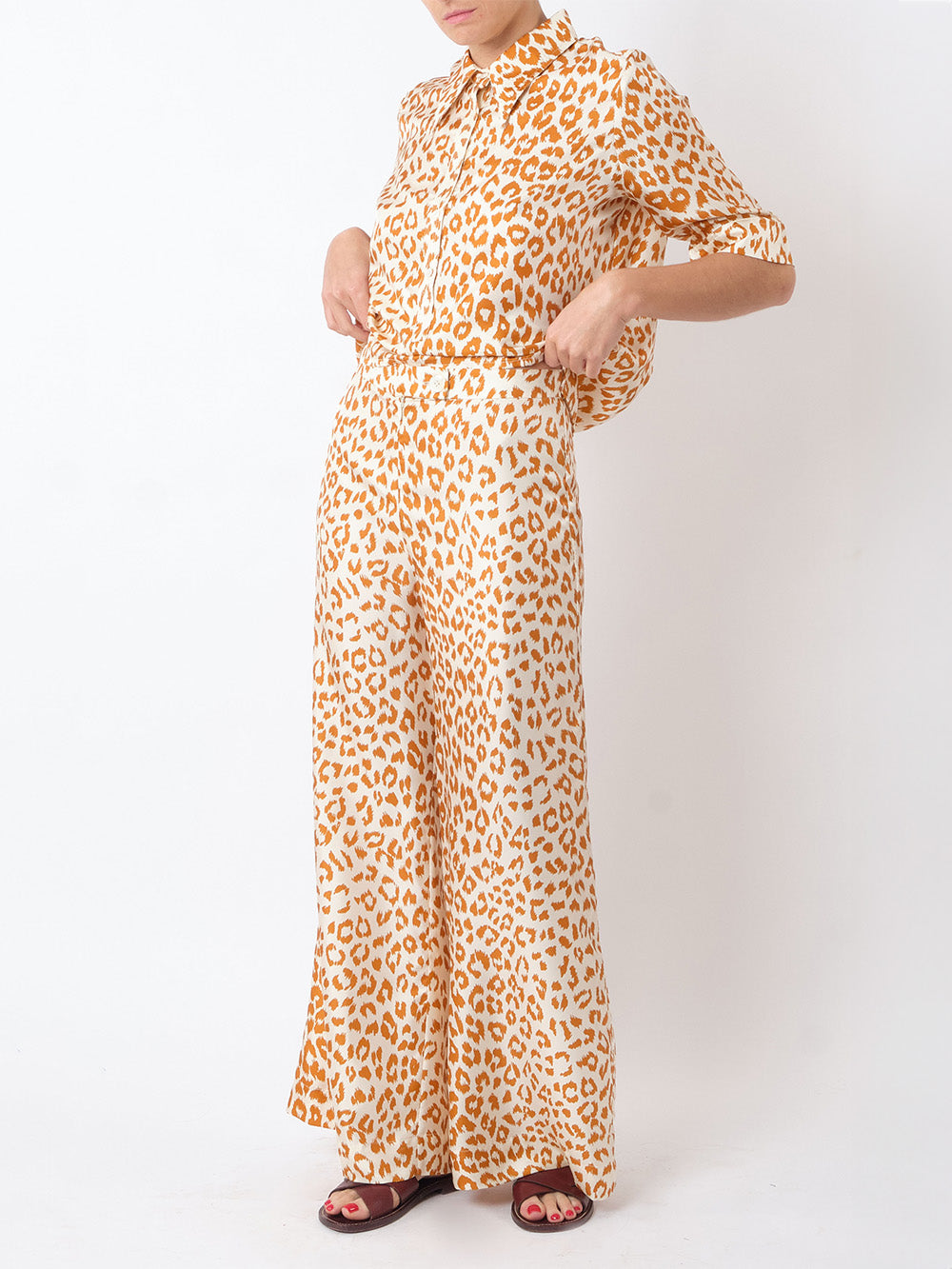 GIUDECCA PANTHER CAPUCCIO TROUSERS