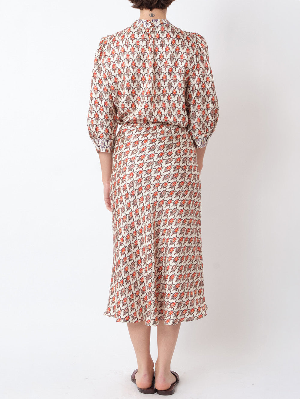 NOLA RED SUN SKIRT