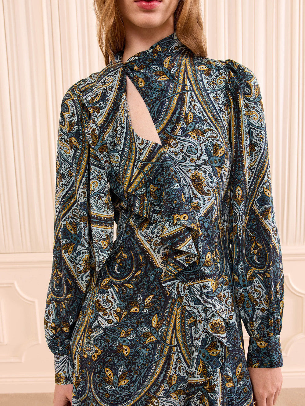 ROBE SABRINA PRUSSIAN