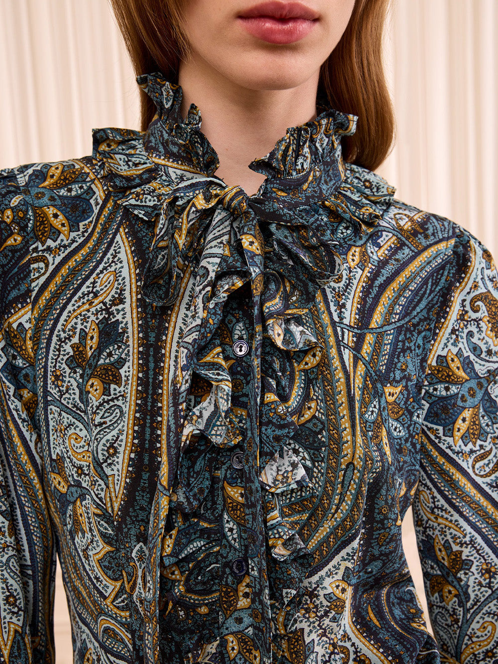 BLOUSE CATROUX PRUSSIAN