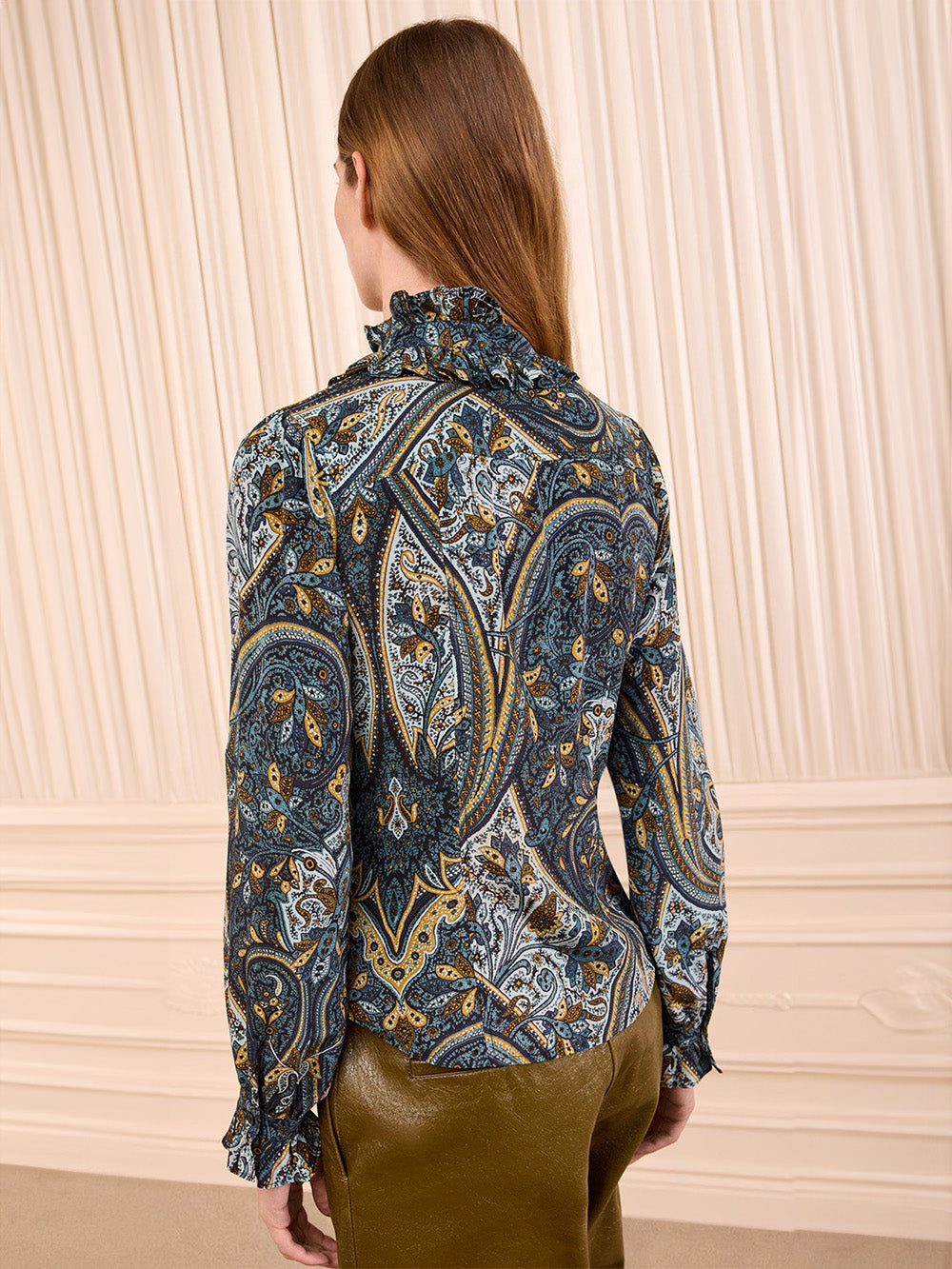 CATROUX LS SILK BLOUSE