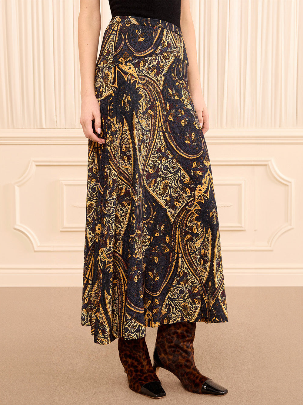 JUPE PAOLA TWILIGHT PAISLEY