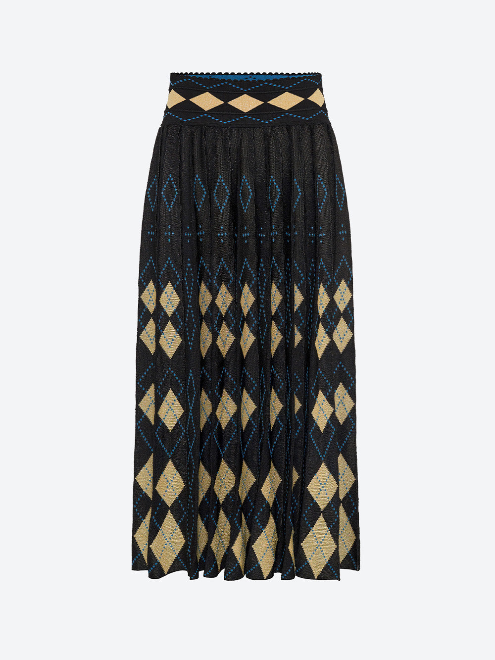 FAMOUS BLACK & YELLOW SKIRT