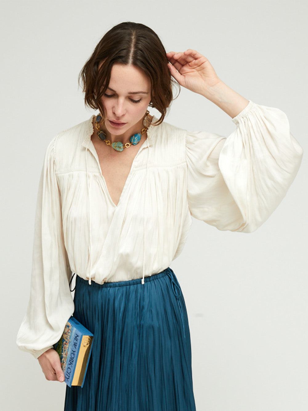 FREJA COWRIE BLOUSE