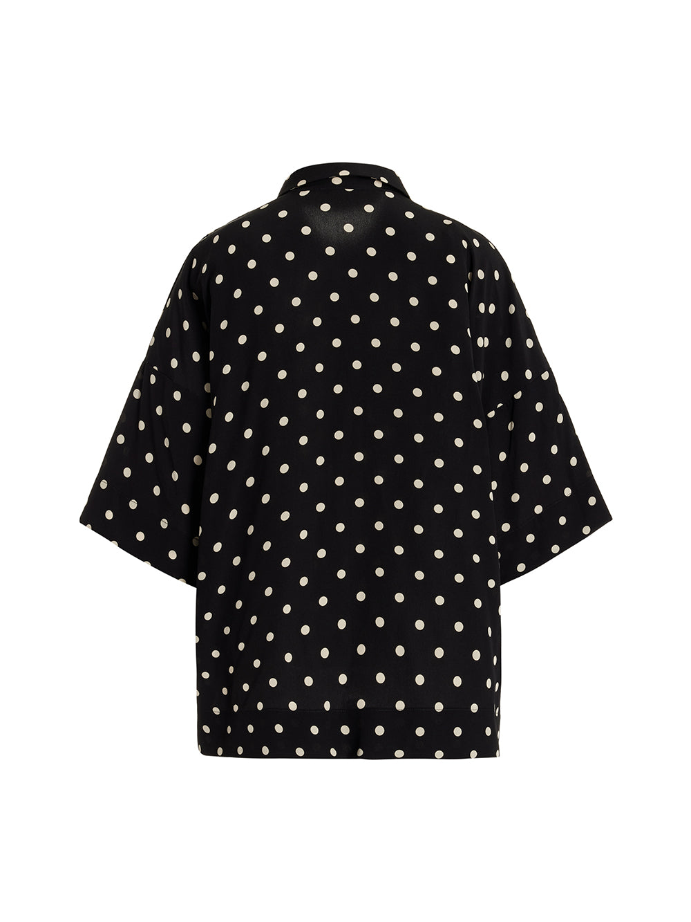 BLACK & WHITE ZOUA SHIRT