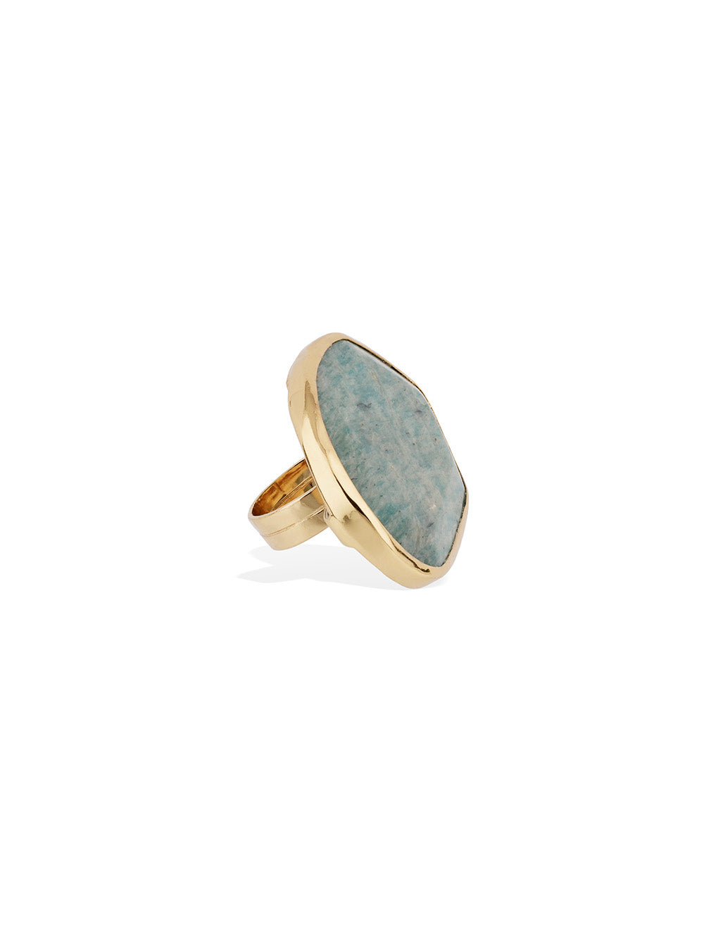 BAGUE AURA AMAZONITE