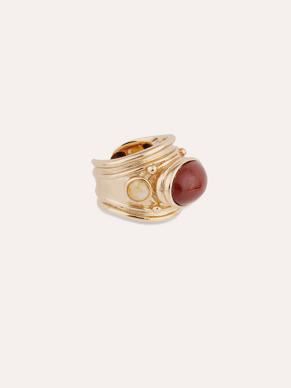 SIMONE RING RED JASPER