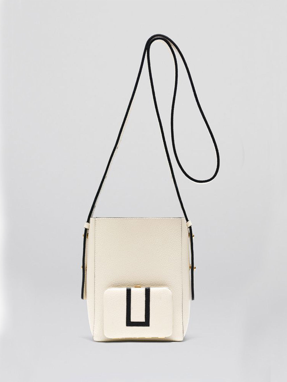 PARKER S SOFT CREAM INTARSIA BAG