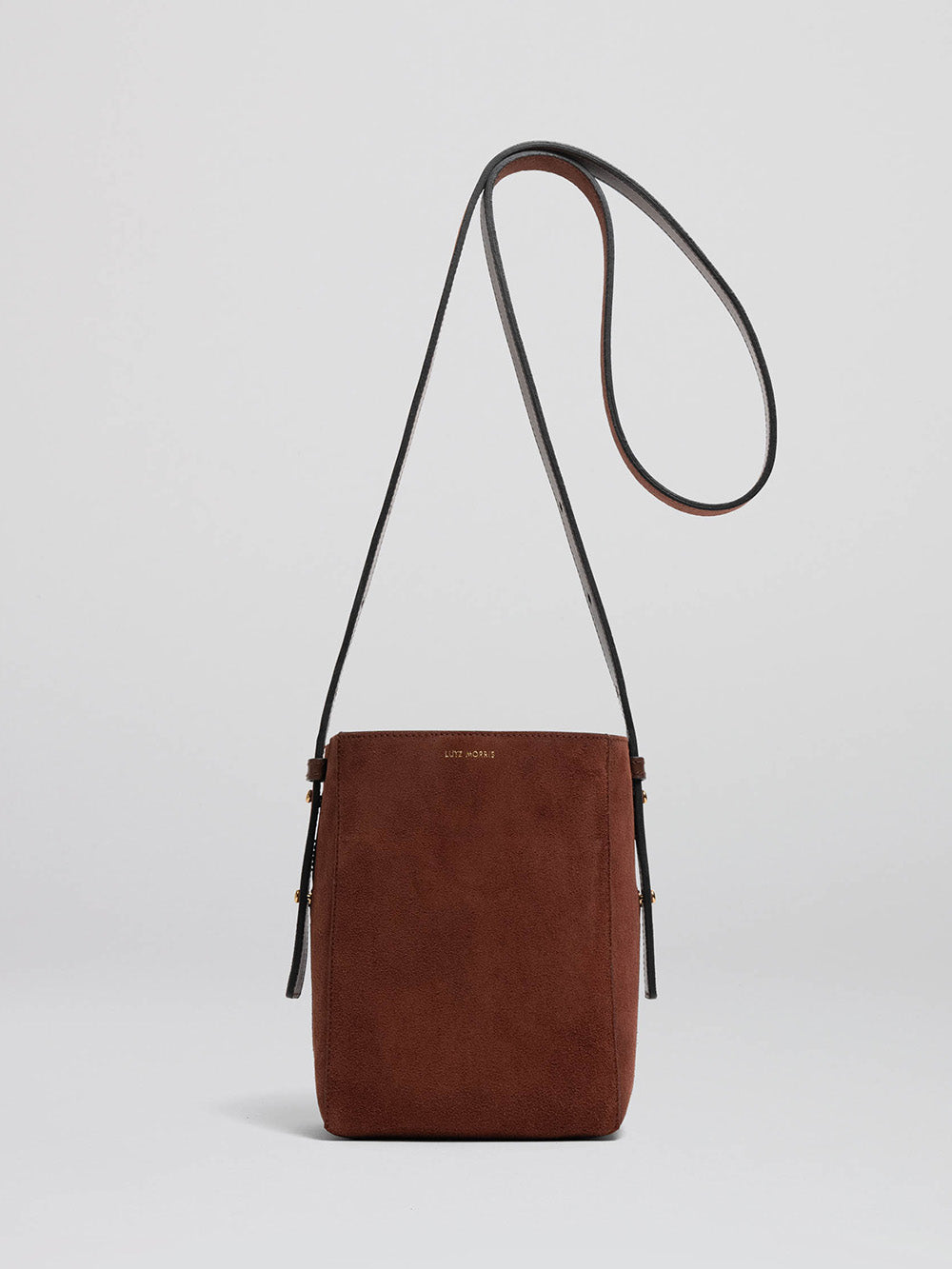 PARKER S BROWN SUEDE BAG