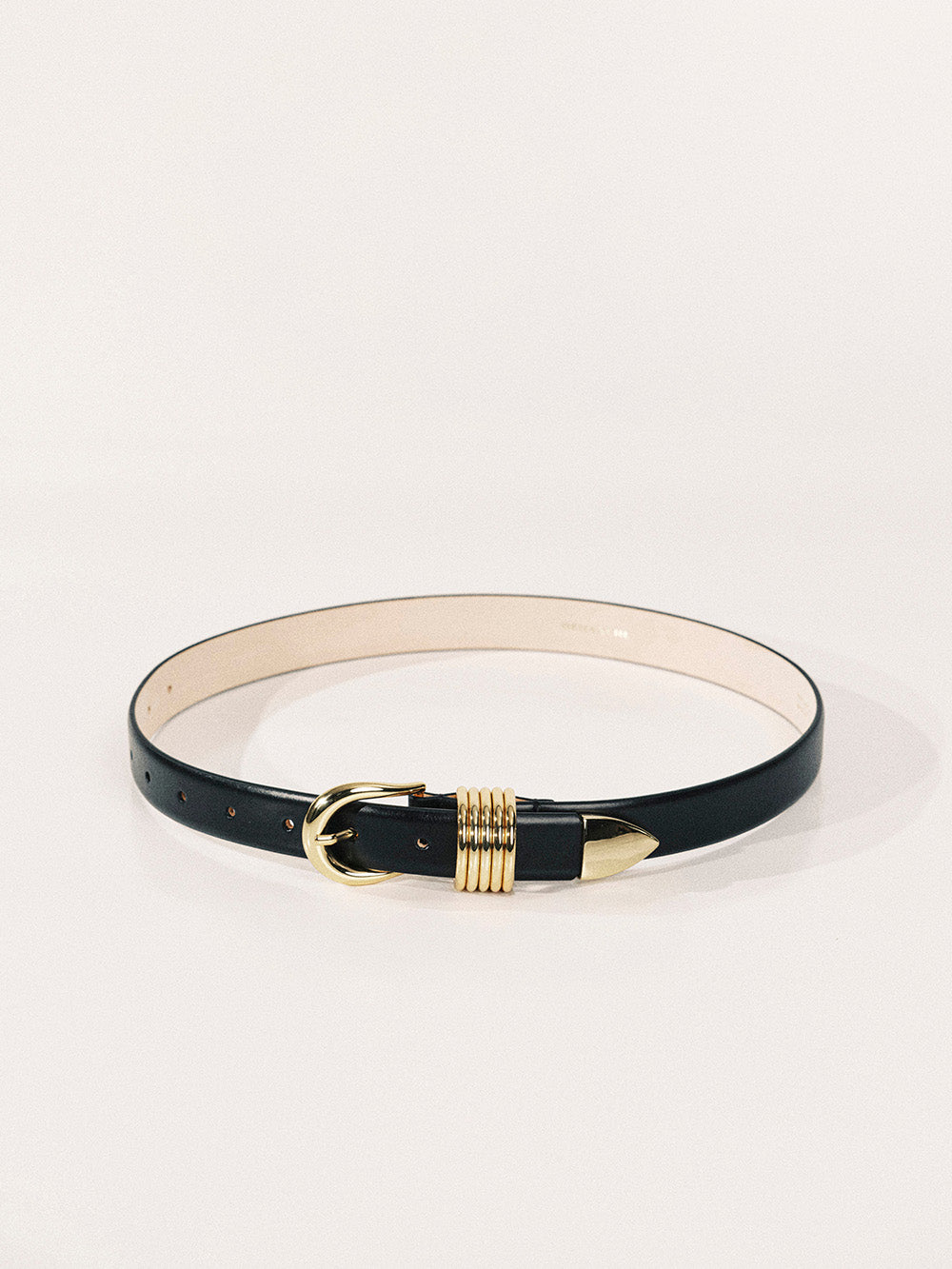 CEINTURE HOLLYHOCK OR NOIR