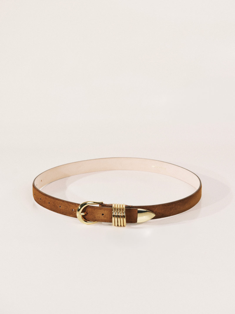 HOLLYHOCK BELT SUEDE OCHRE
