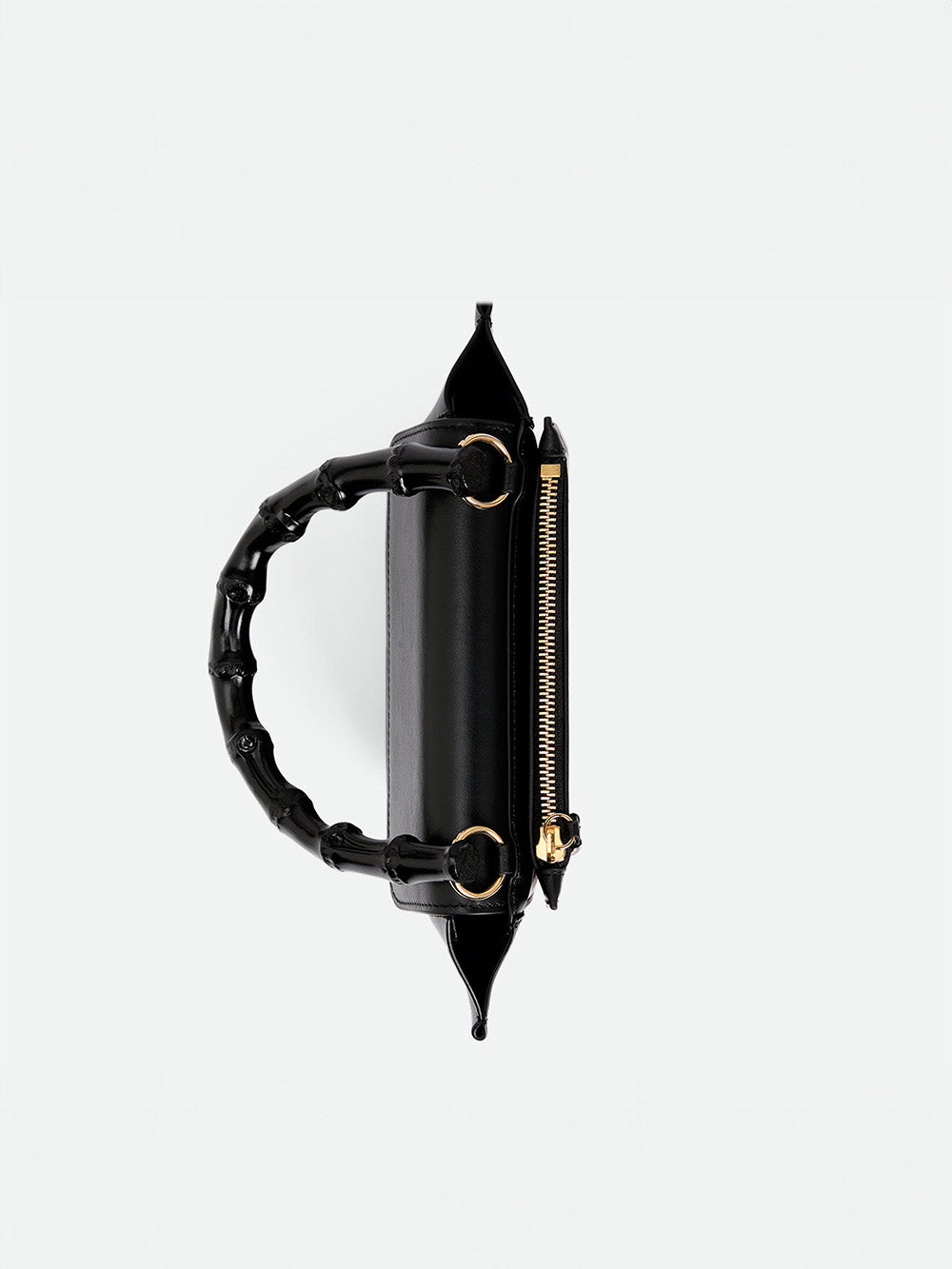Mini Hortensia Black Bamboo Bag - Bag - Wandler - Vêtements femme