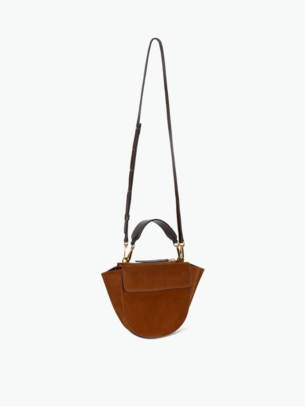 SAC HORTENSIA MINI TAN SUEDE