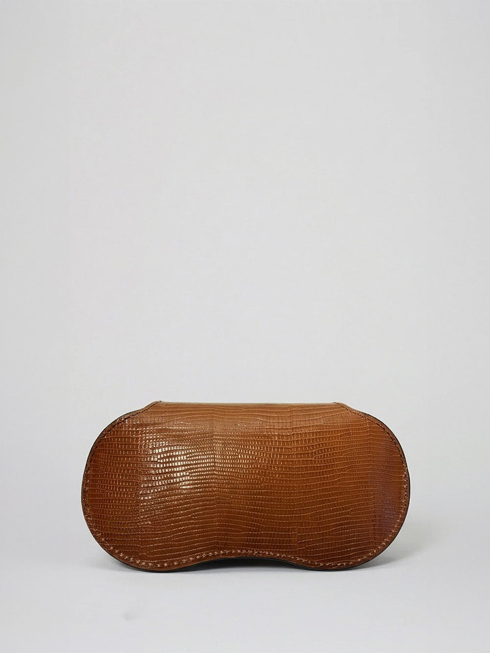 ÉTUI À LUNETTES COLLINS LEZARD TOBACCO
