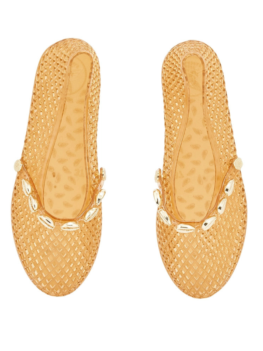 BALLERINE IRO COQUILLAGE CARAMEL