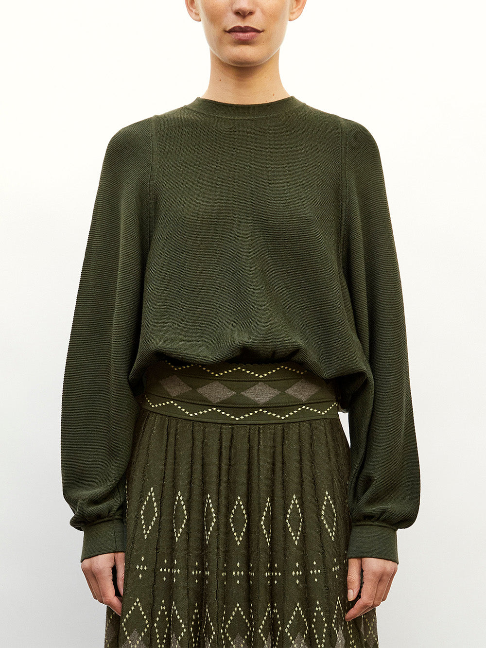 PULL JOUR KAKI