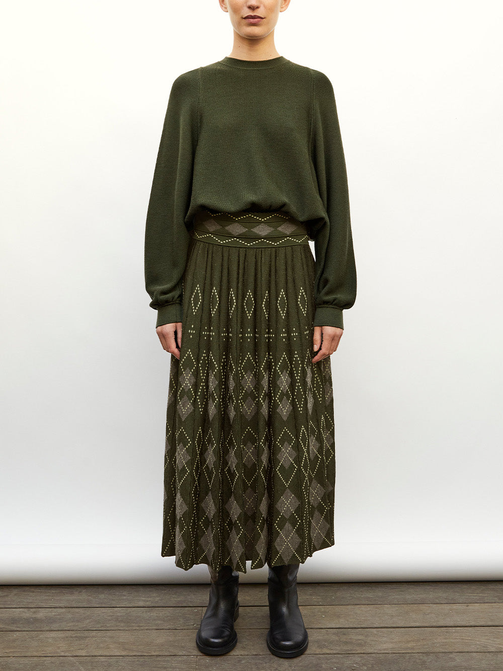 PULL JOUR KAKI