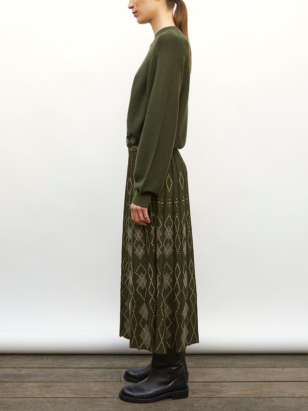 PULL JOUR KAKI
