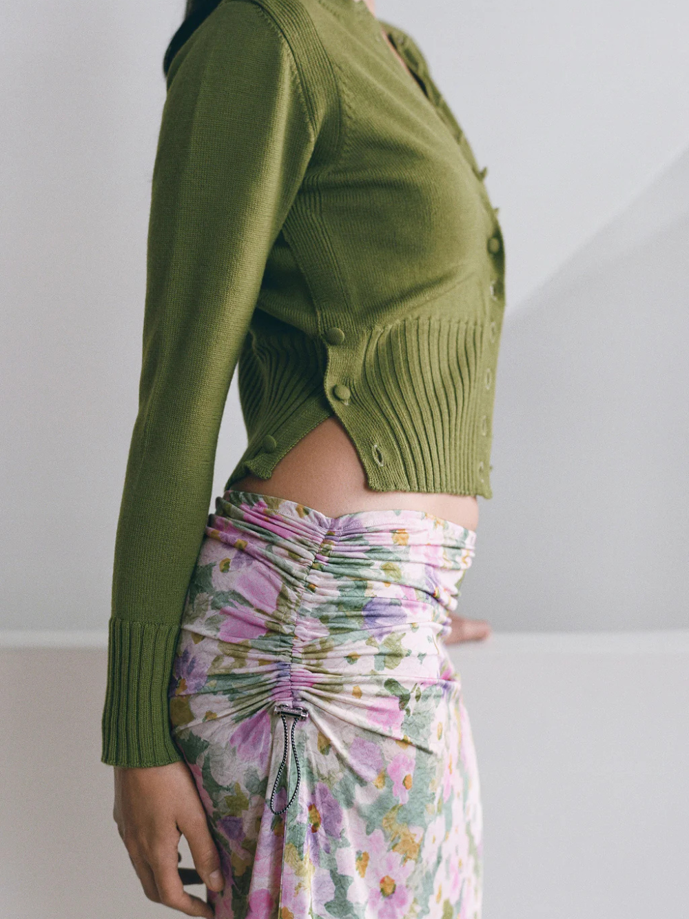 RIVIERA FLORAL SKIRT