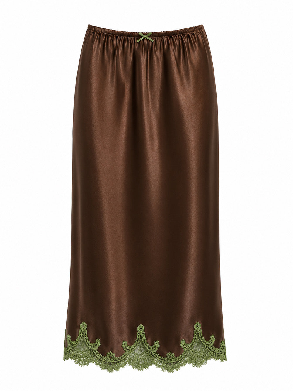 JUPE GIGI CHOCOLAT & VERT