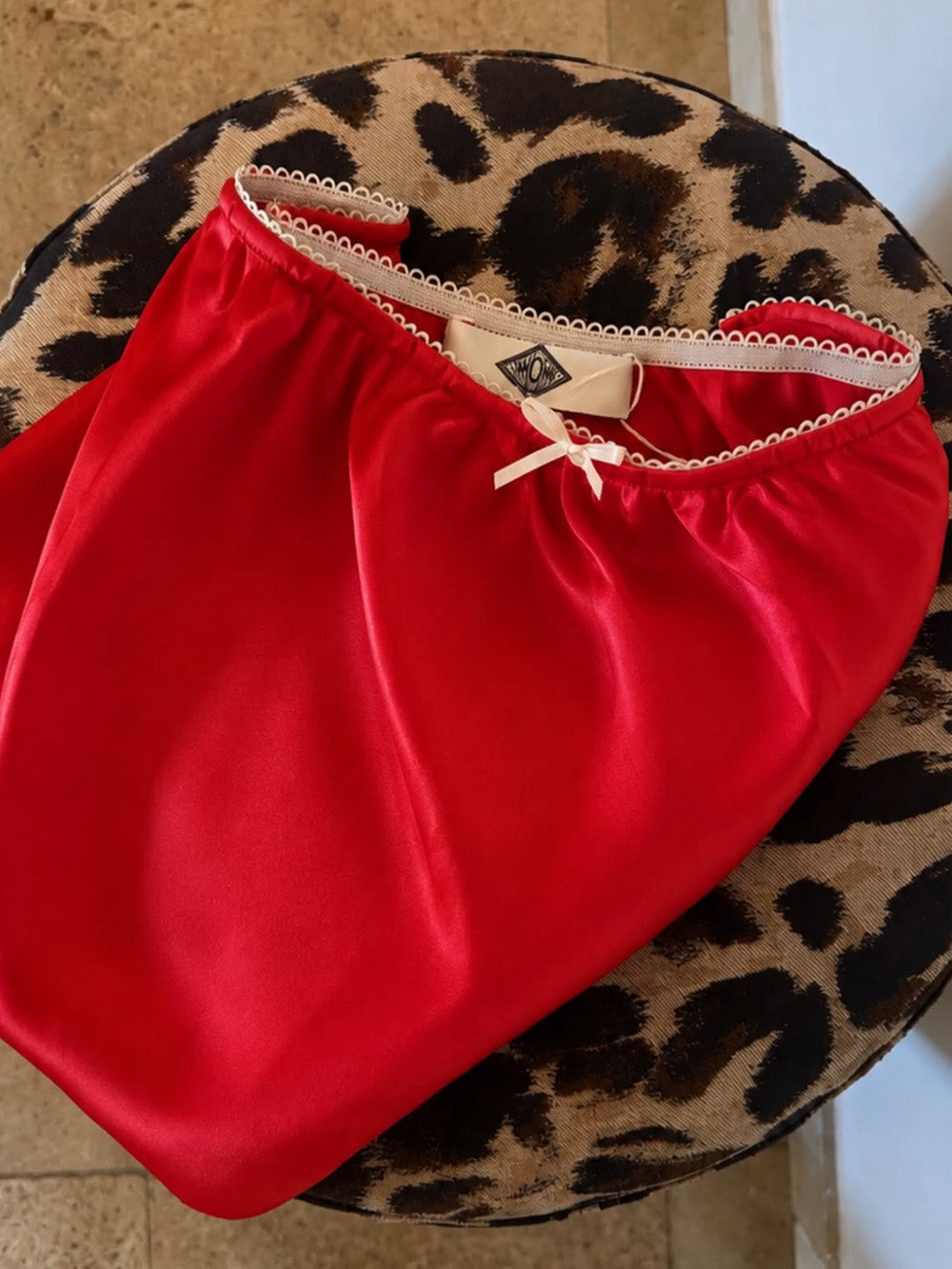 JUPON SUZY ROUGE & ÉCRU