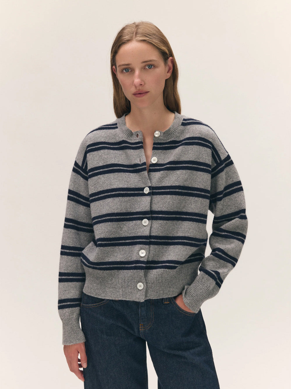 CARDIGAN ADA GRIS