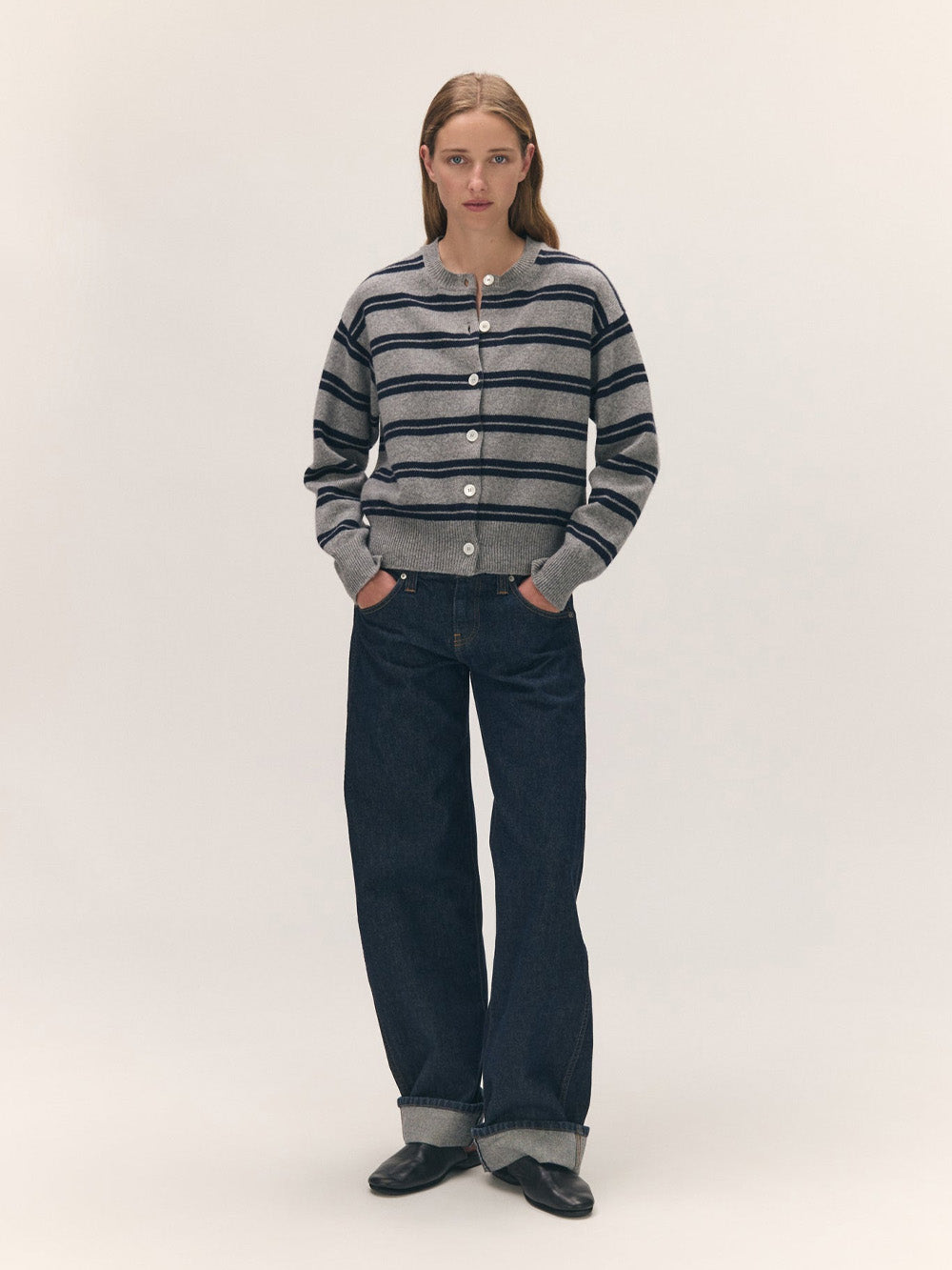 CARDIGAN ADA GRIS