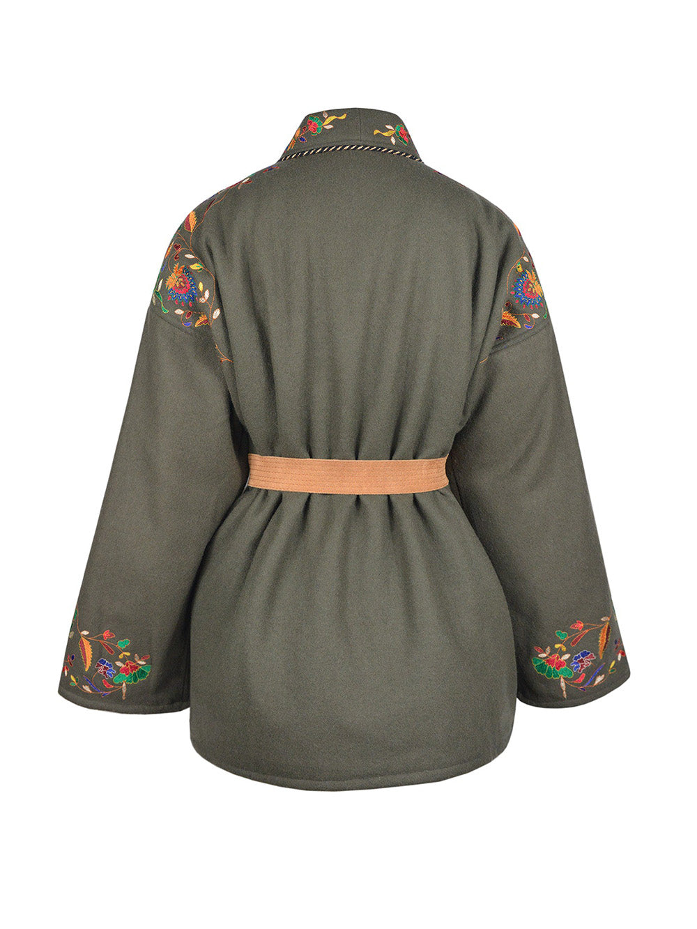 KIMONO PEACOCK KHAKI