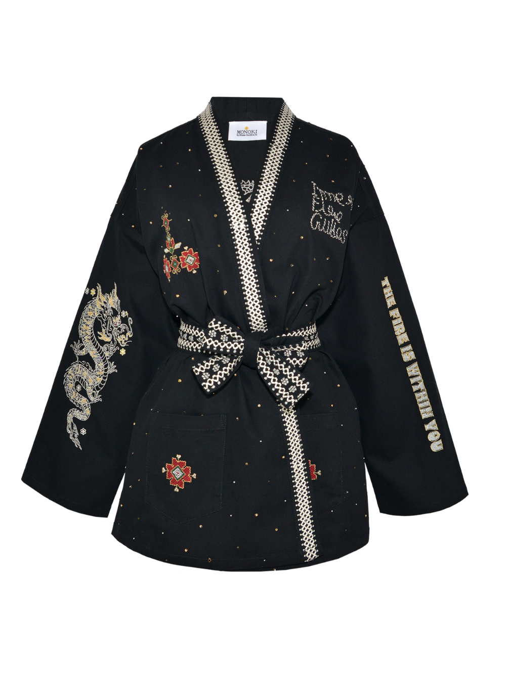 KIMONO VICTORY NOIR