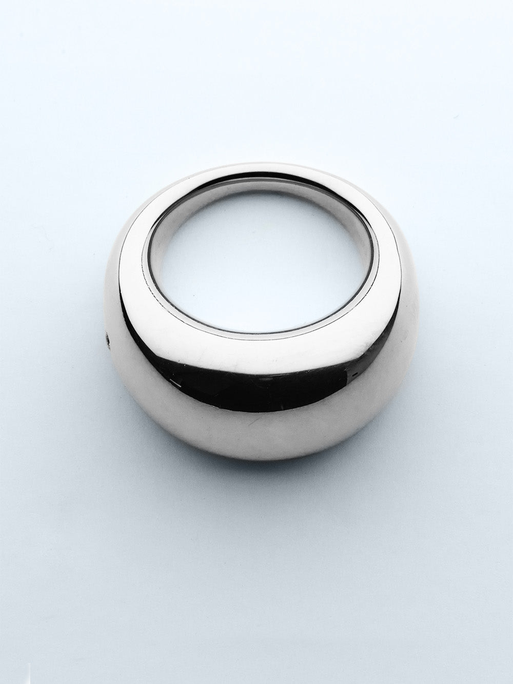 BAGUE EDUARDO GRANDE ARGENT