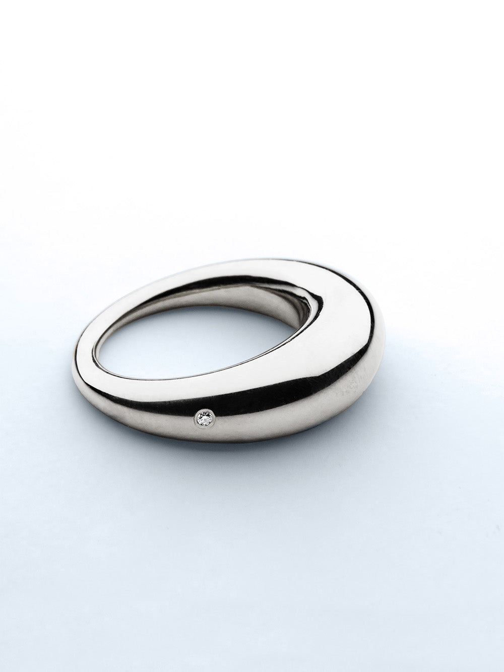 BAGUE EDUARDO MEDIANO ARGENT