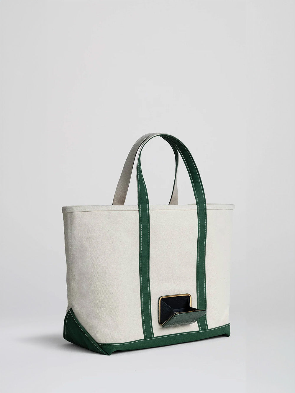 LL BEAN TOTE BAG LARGE JADE CROCO