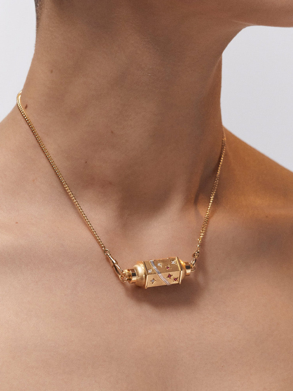 Milky Way Necklace on Chain