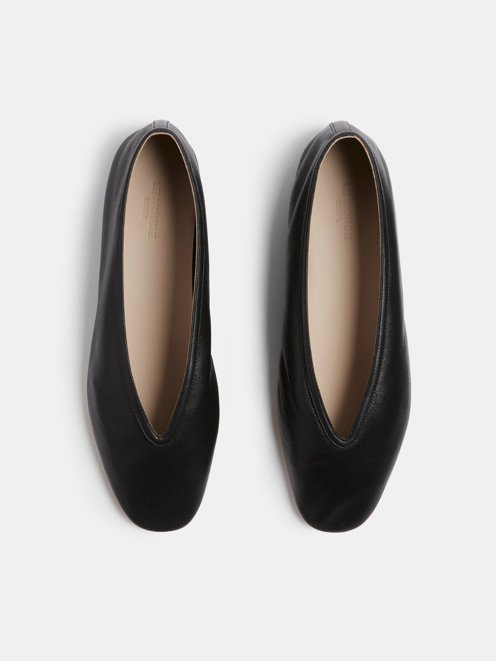 BALLERINES LUNA CUIR NOIR
