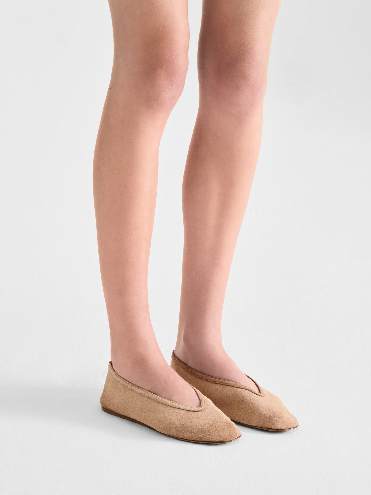 BALLERINES LUNA SUEDE SIENNA