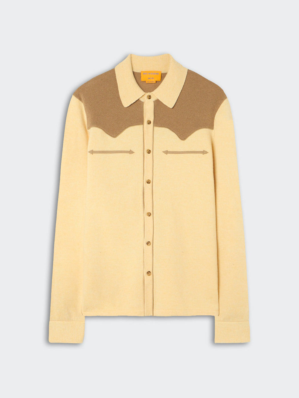 CHEMISE WESTERN BUTTON UP! BUTTER