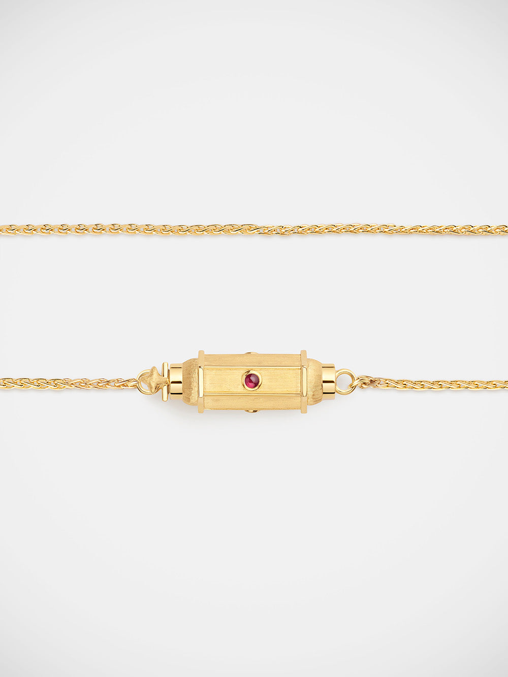 LOCKET MICRO COCO RUBIS 37CM