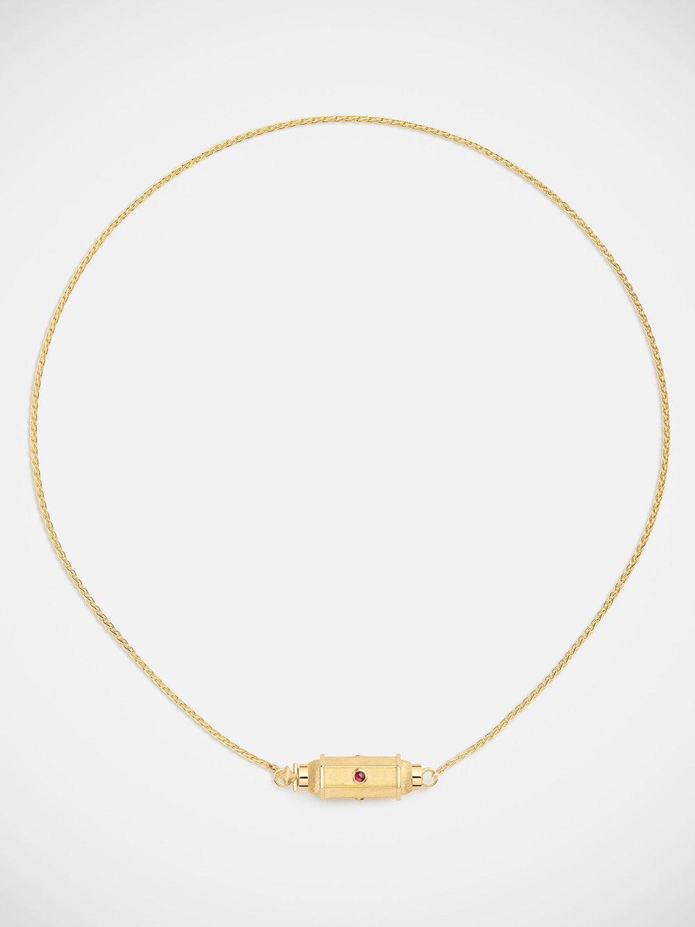 LOCKET MICRO COCO RUBIS 42CM