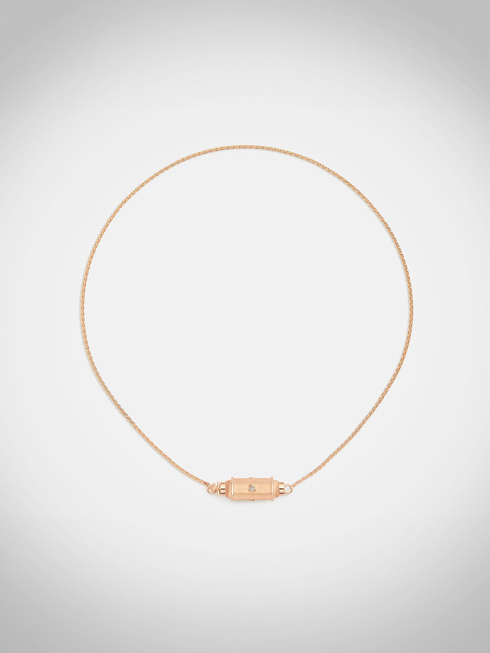 COLLIER MICRO COCO OR ROSE 50CM