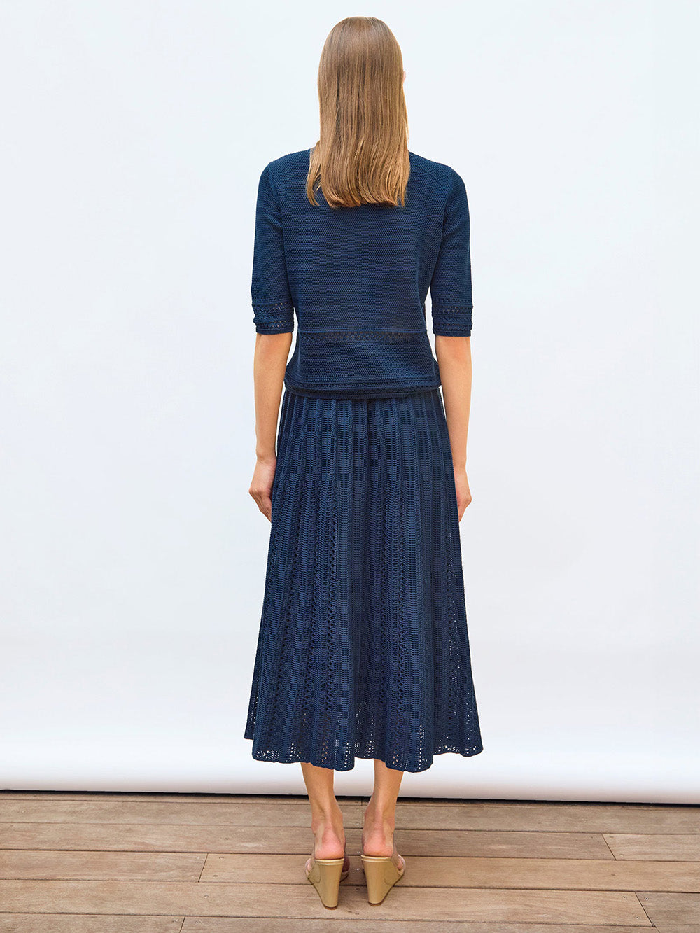 MONICA BLUEBERRY SKIRT