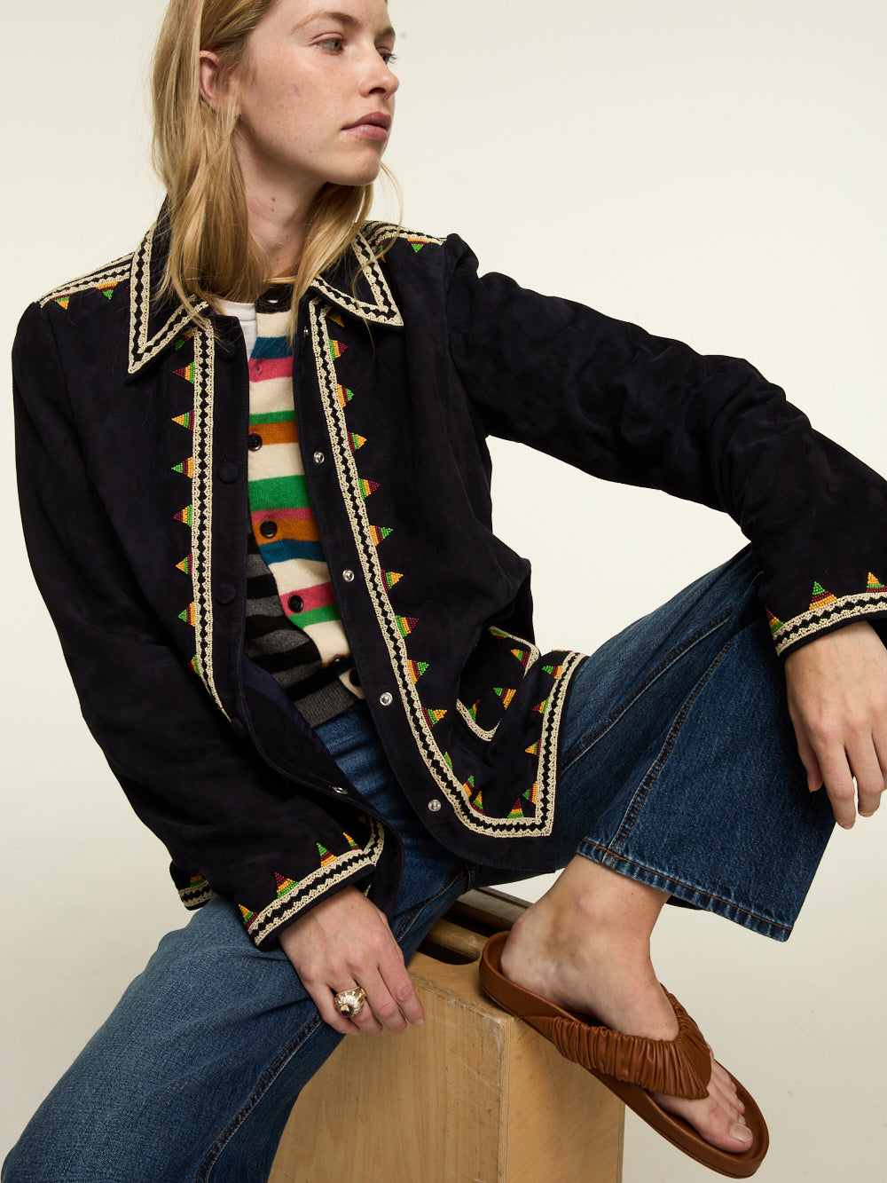FLAMINGO NAVY JACKET