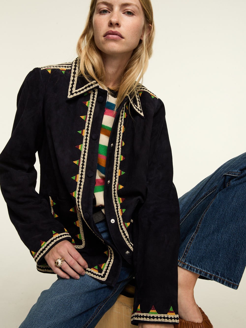FLAMINGO NAVY JACKET