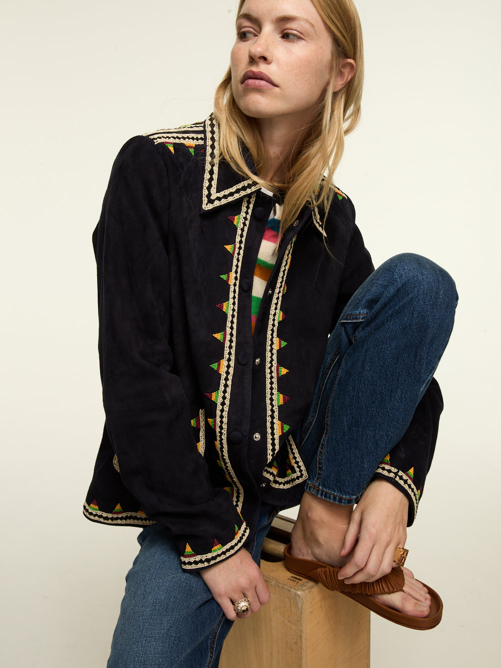 FLAMINGO NAVY JACKET