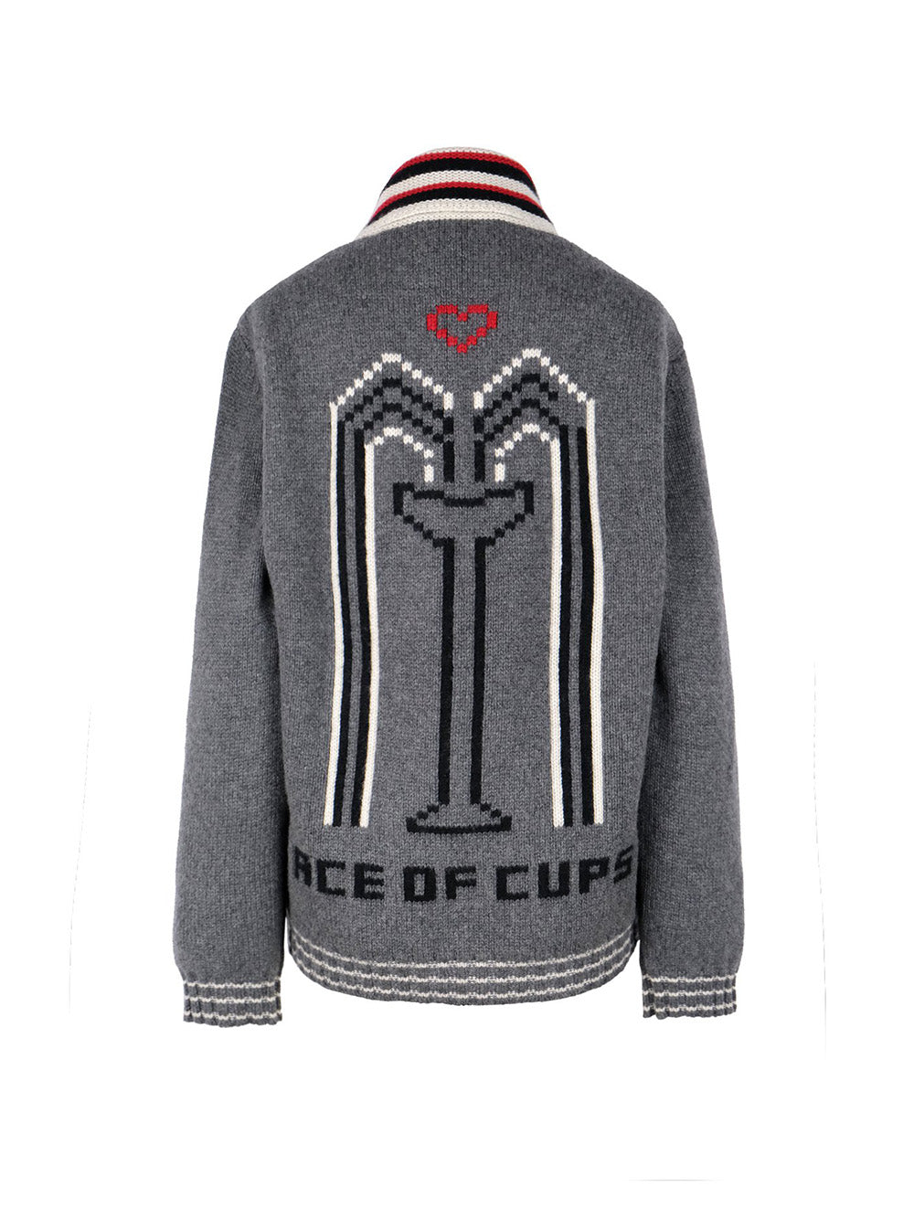 CARDIGAN ACE OF CUP GREY